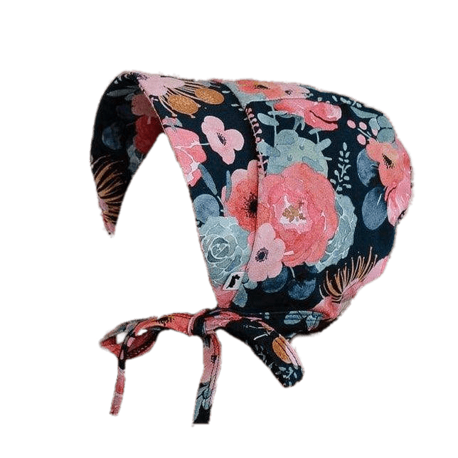 Sunbonnet With Large Flowers