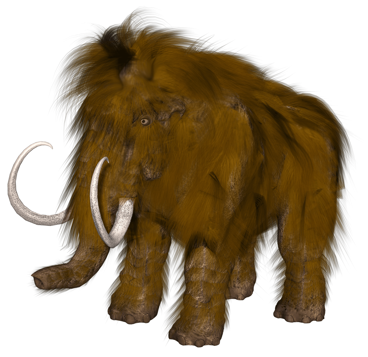 Mammoth Computer Drawing