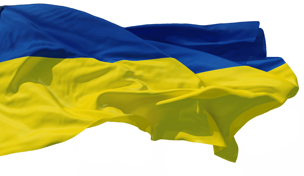 Ukraine Flat In The Wind