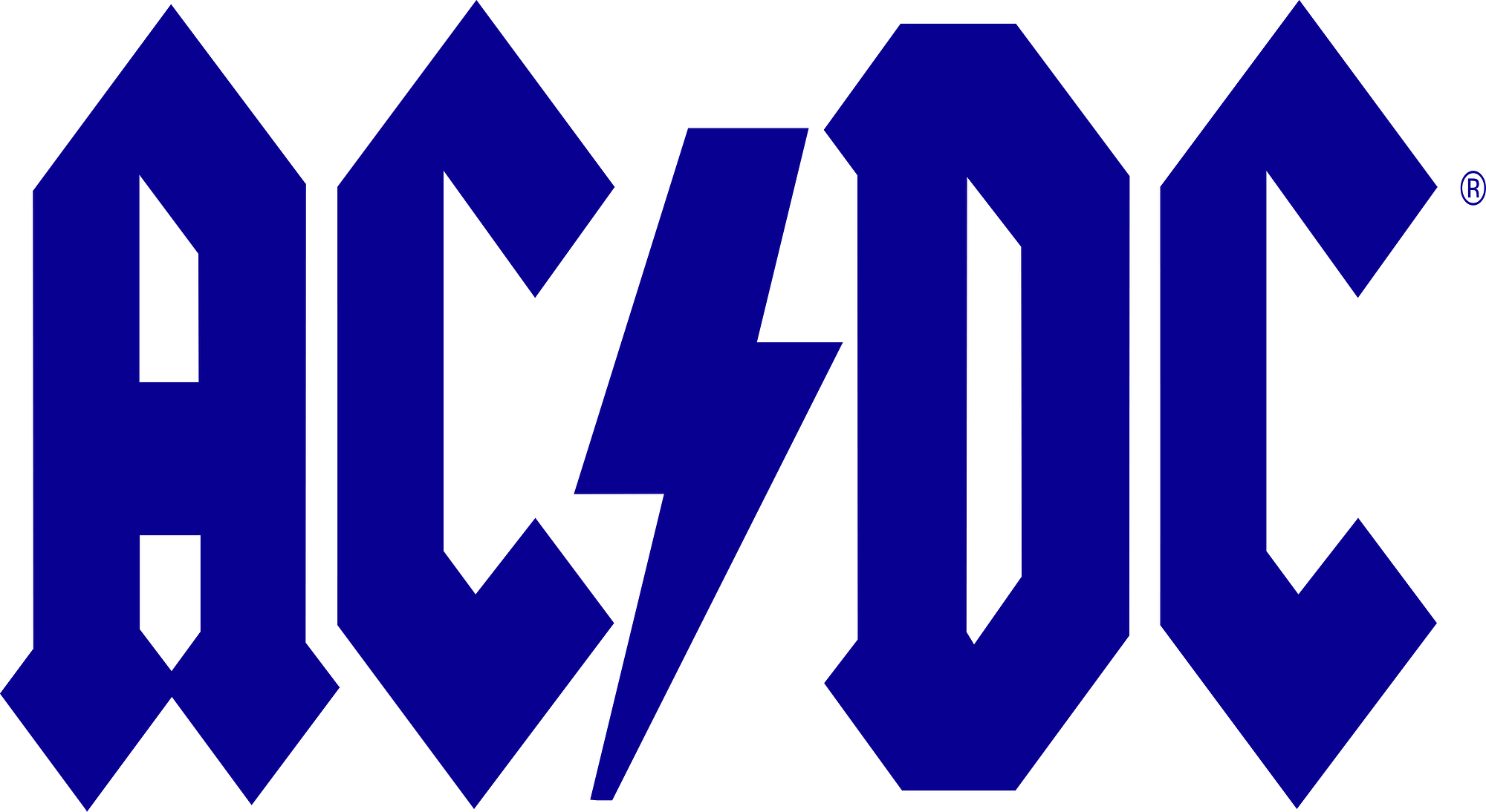 ACDC Logo Blue