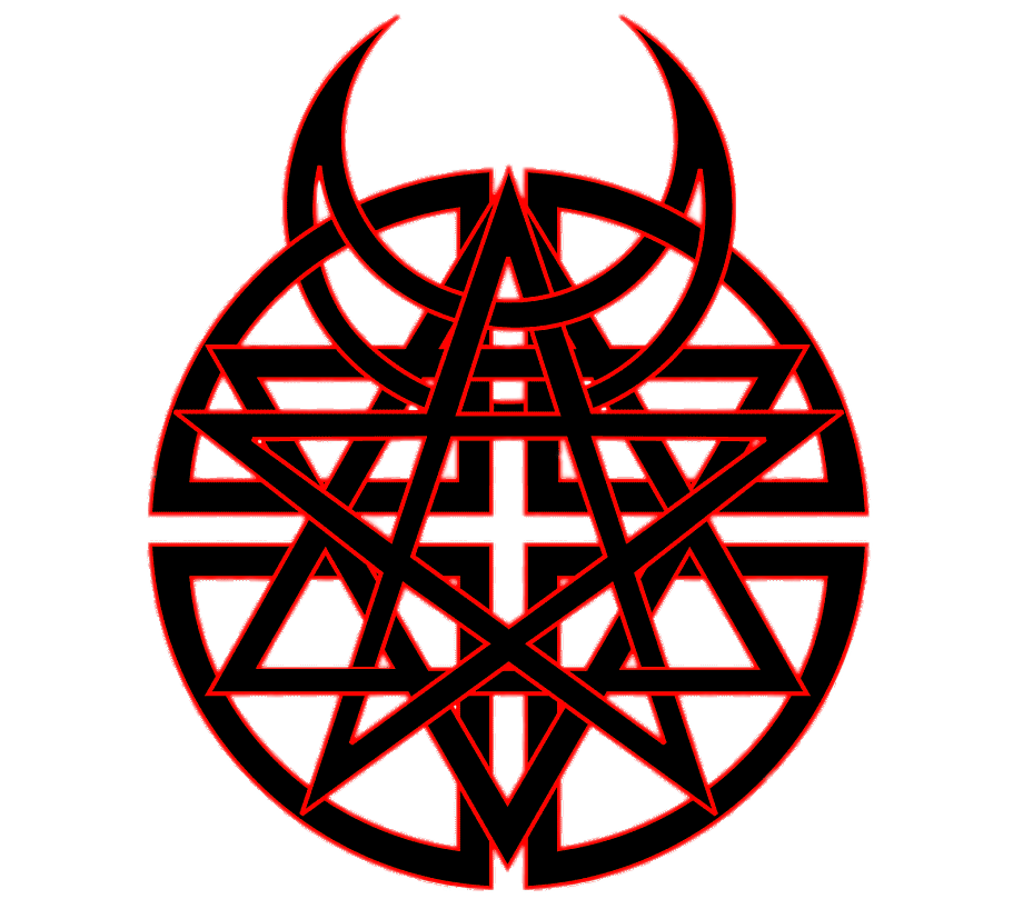 Disturbed Logo Red