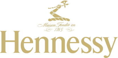 Hennessy Logo Gold