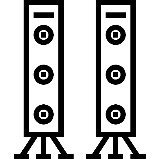 Pair of Speakers Icon
