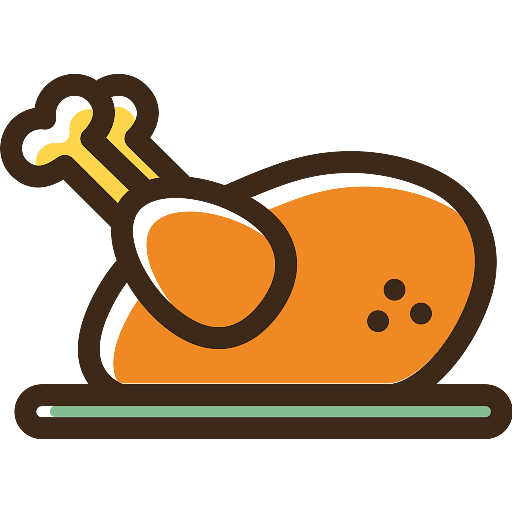 Roasted Chicken Icon