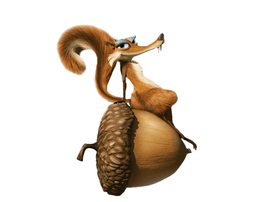 Ice Age character Scratte takes a pose