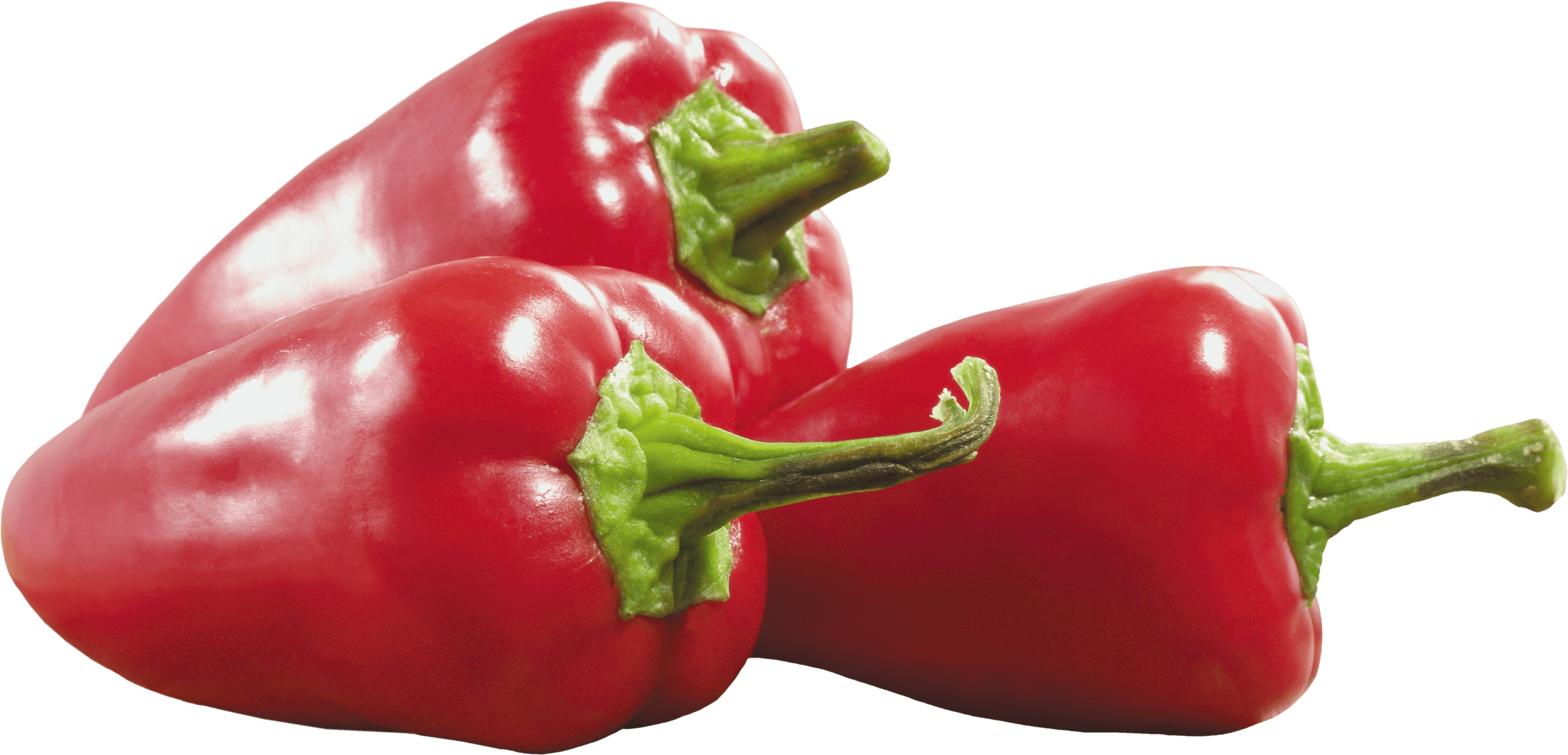 Three Red Peppers