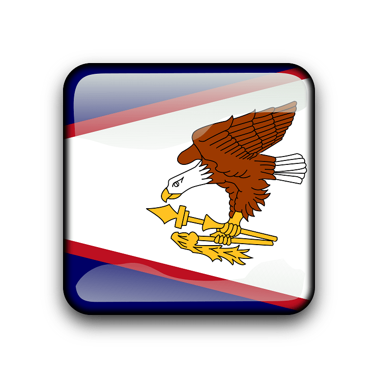 American Samoa Flag Icon