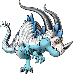 Dragon Quest (Dragon Warrior) character Tundra Dragon