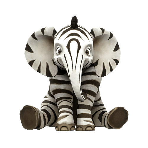 Zafari character Zoomba the elephant