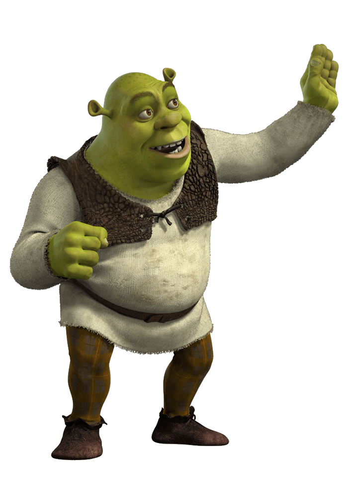 Shrek Waving