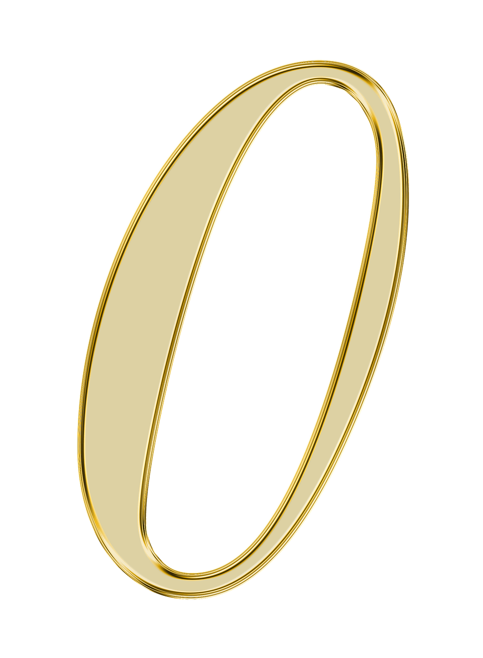 Number 0 Golden