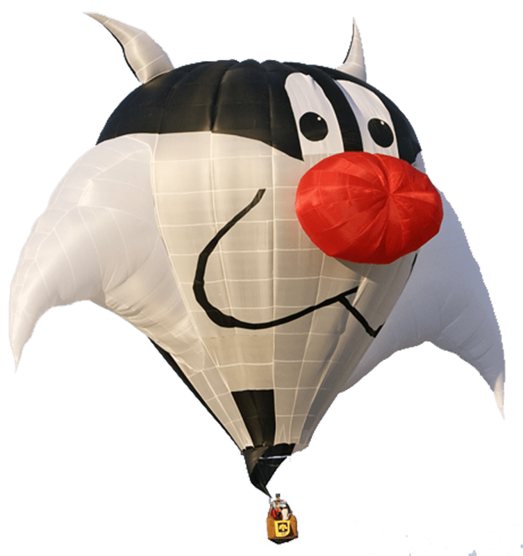 Cat Hot Air Balloon