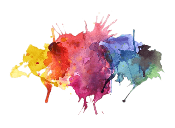 Water Colors Paint Splatter
