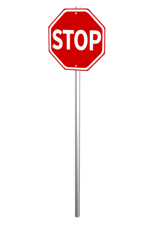 Stop Sign on Pole