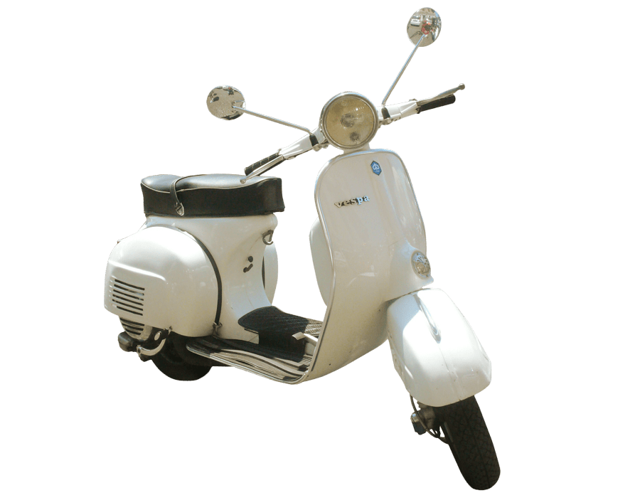 Vintage Vespa Cream Color