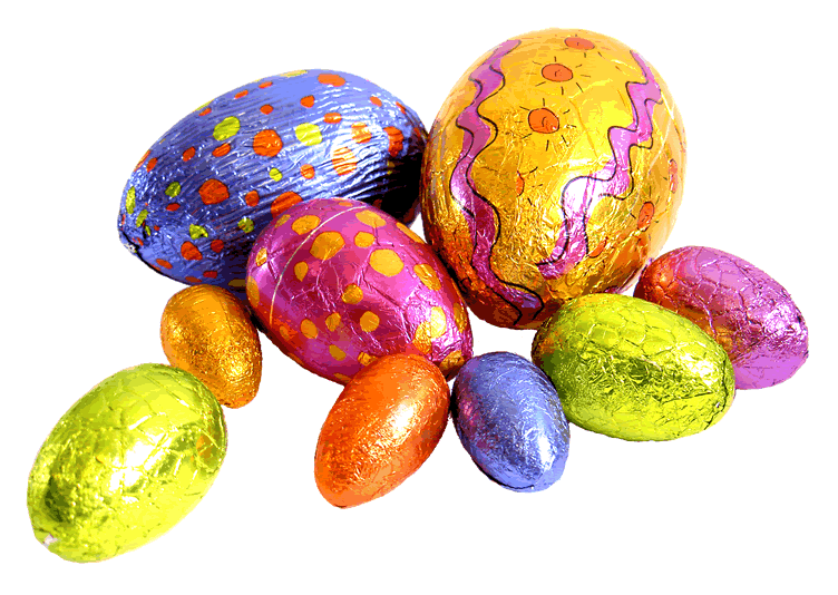Colourful Easter Eggs