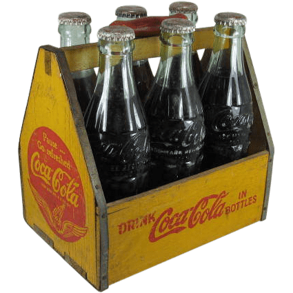 Vintage Coca Cola Bottle Carrier