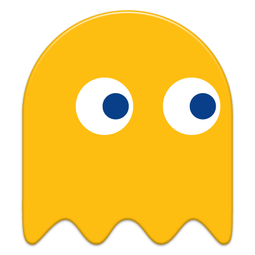 Pacman Yellow Ghost