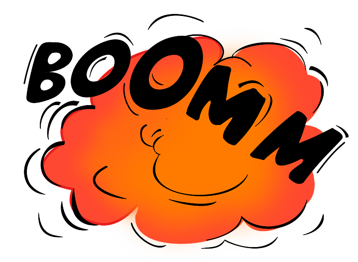 Boomm Comic Speech Bubble