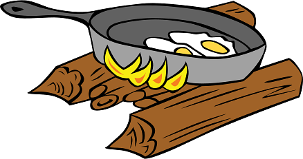 Eggs on the Campfire