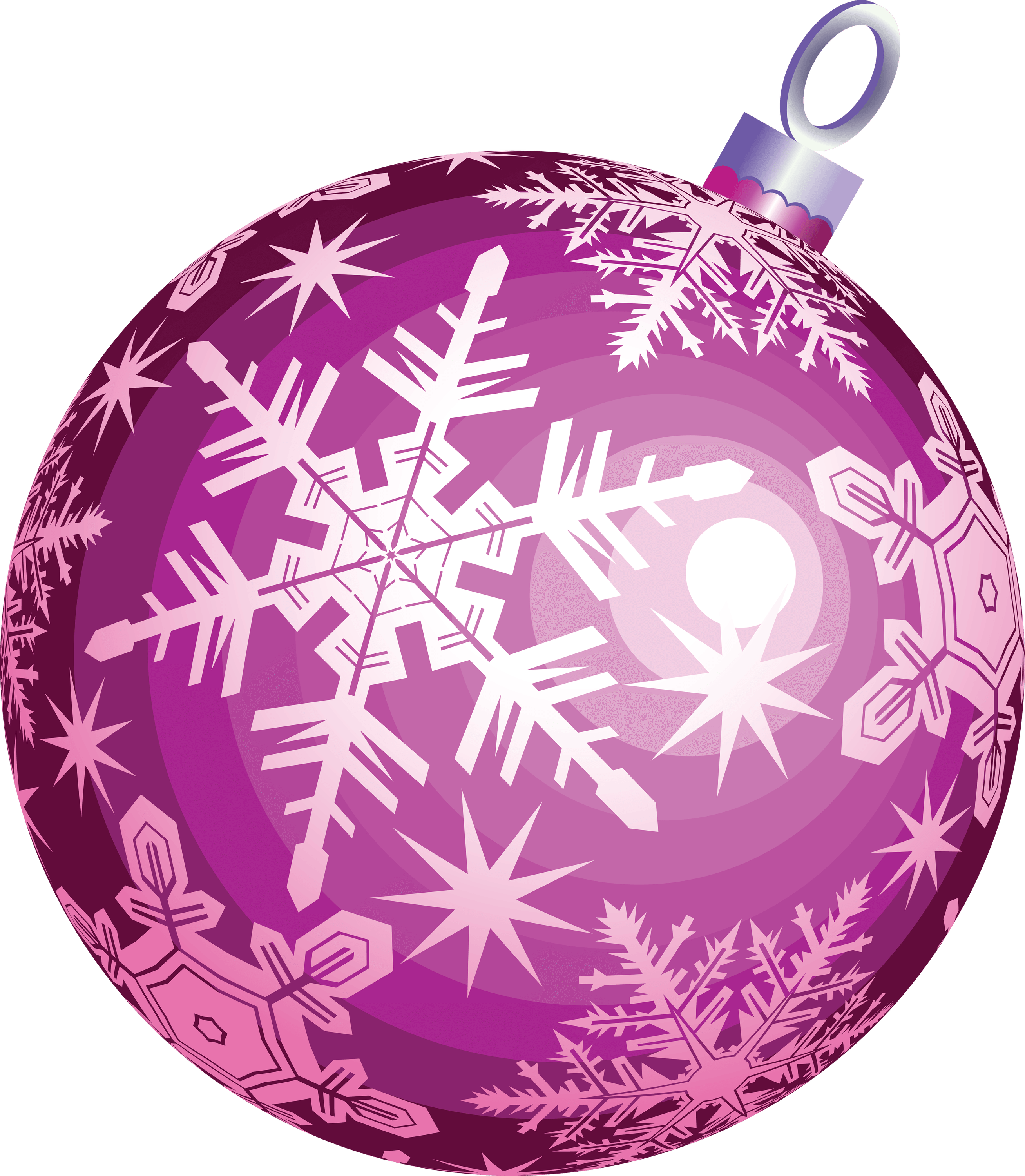 Purple Ball Christmas
