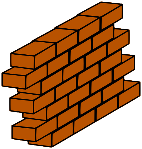 Portion of a Brick Wall