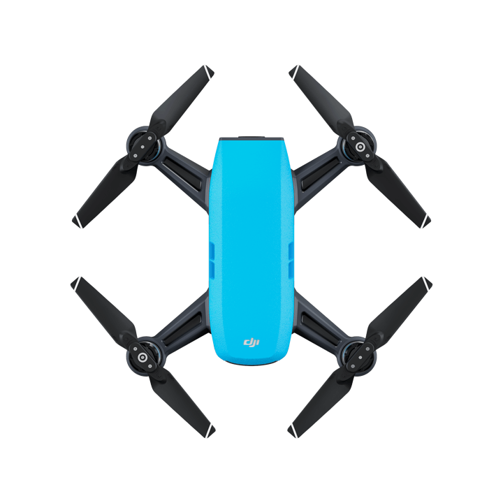 Dji Spark Blue Drone Top View