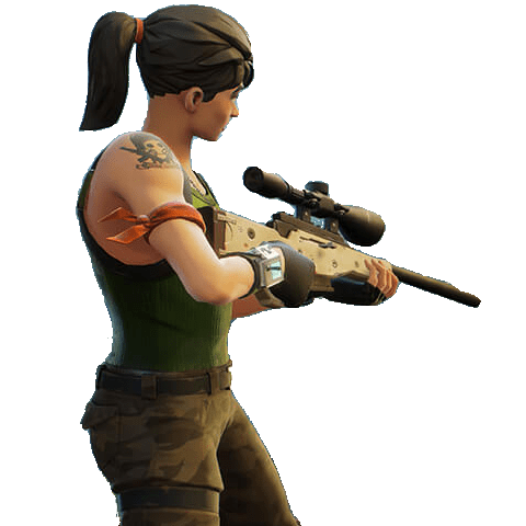 Fortnite Battle Royale Girl Character