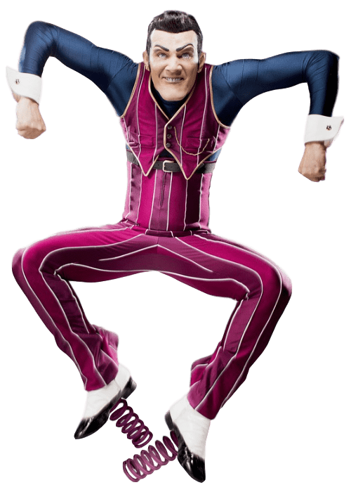 Robbie Rotten Jumping