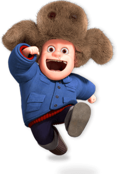 Boonie Bears Little Vick With Fur Hat