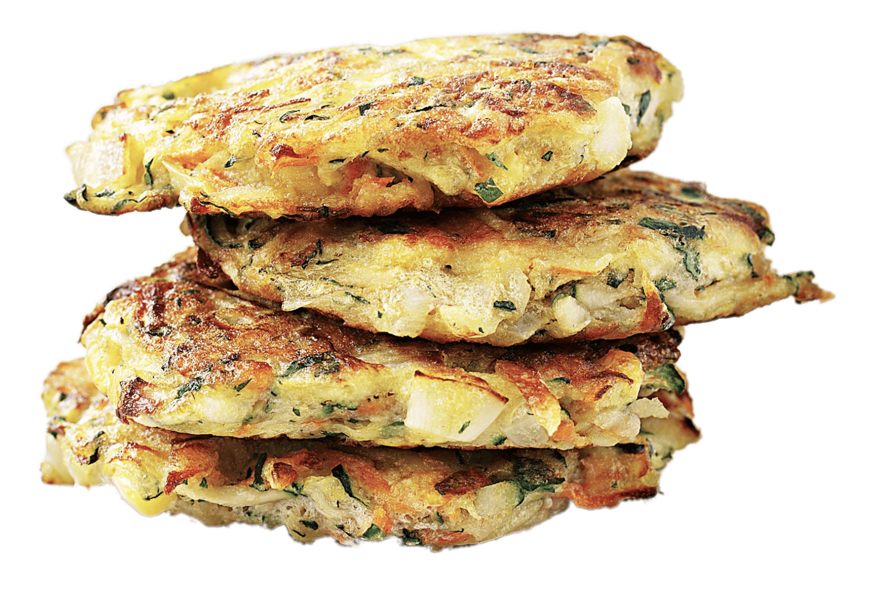 Pile Of Vegetable Fritters