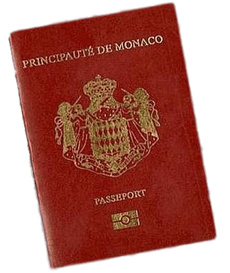 Passport of the Principality of Monaco