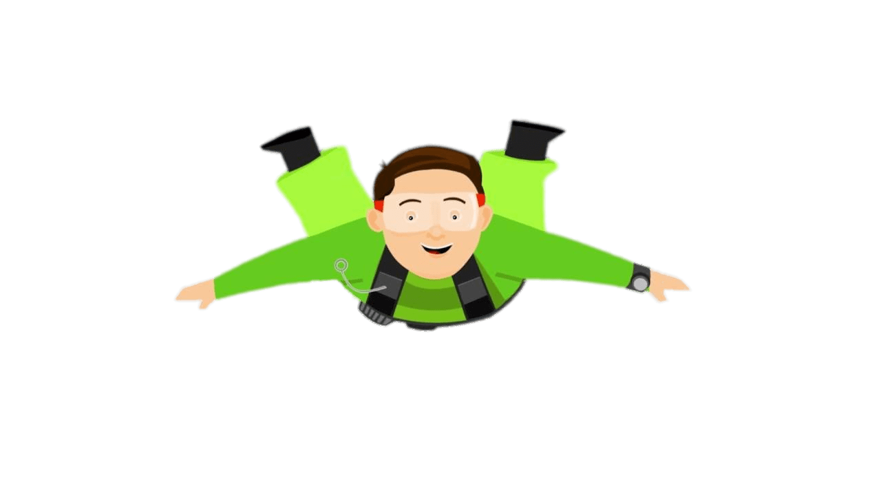 Parachute Jumper Clipart