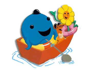 Oswald and His Friends In A Boat