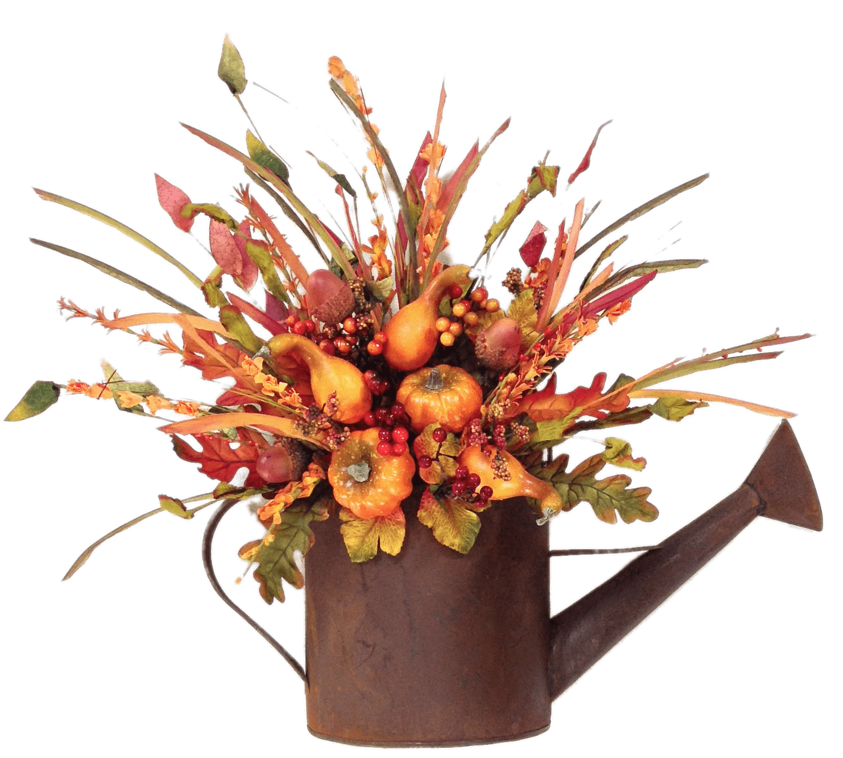 Flower Decoration In Watering Can