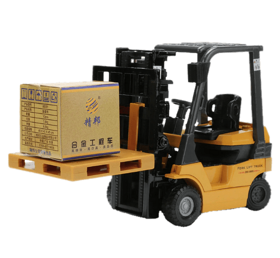 Forklift lifting box