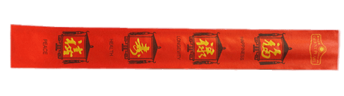 Traditional Red Paper Chopstick Sleeve
