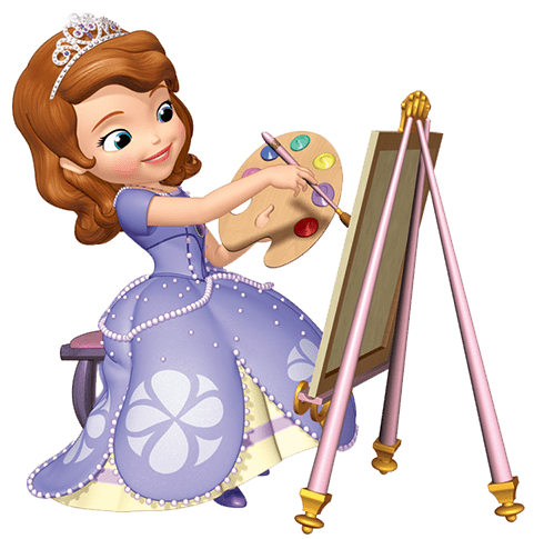 Princess Sofia Painting