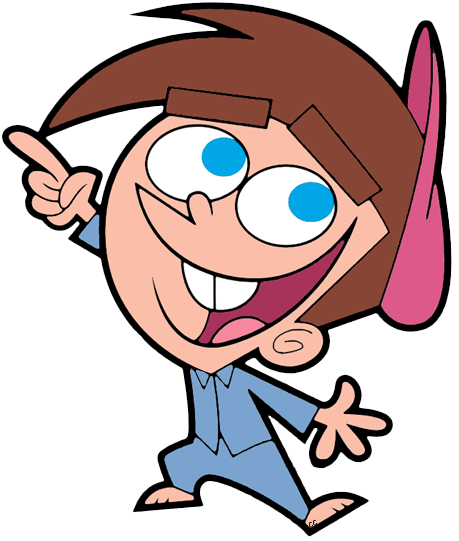 The Fairly OddParents Character Timmy Pointing