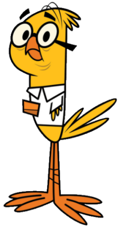 Scaredy Squirrel Character Nestor the Yellow Canary