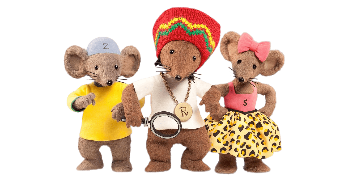 Rastamouse with Scratchy and Zoomer