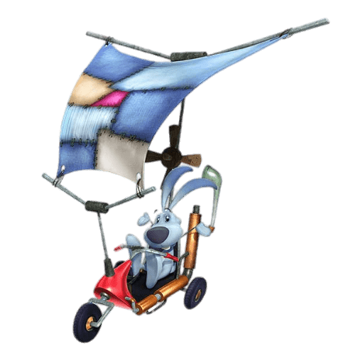 Pet Pals Tophat the Rabbit In Plane