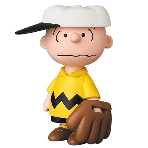 Peanuts Character Charlie Brown With Baseball Glove