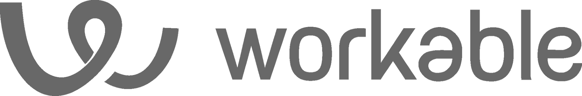 Workable grey logo landscape