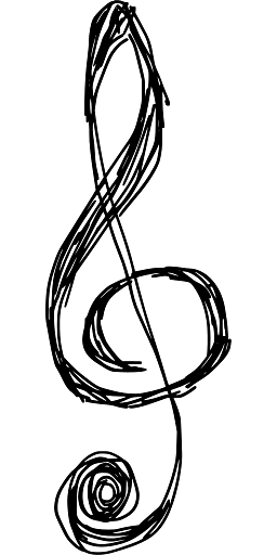 Musical Key Doodle Image