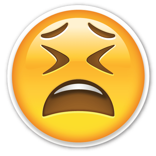 Emoticon Oh No
