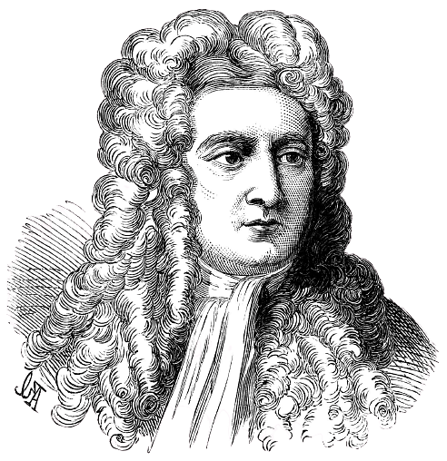 Sir Isaac Newton Portrait