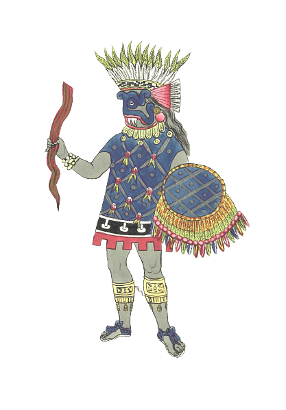 Historia de las Indias de Nueva-España - Folk Illustration