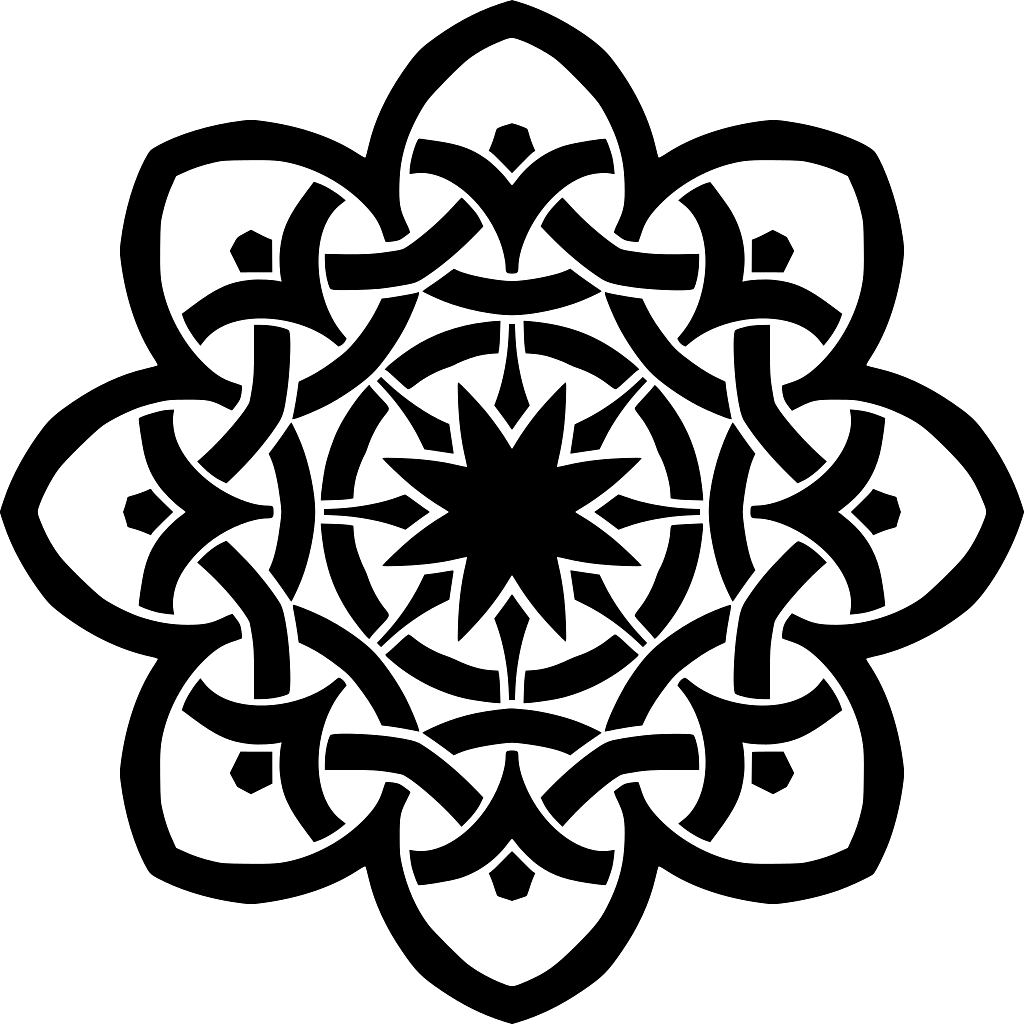 Geometric Celtic Abstract Knot