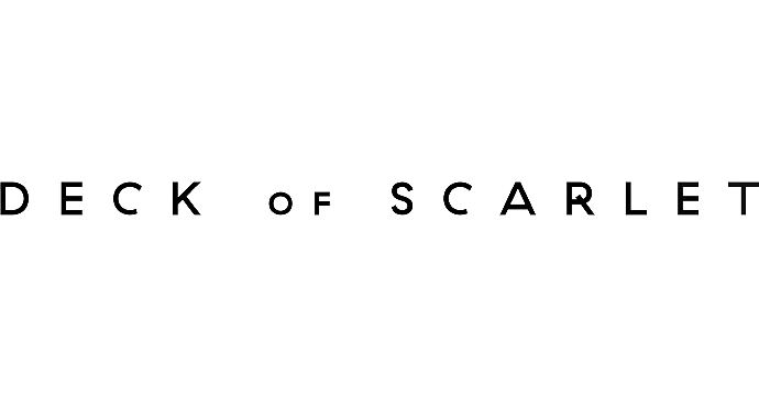 Deck of Scarlet logo horizontal